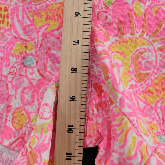 Lilly Pulitzer Callahan Shorts Size 2 Pink More Kinis in the Keys Pink Pout - Picture 4 of 14